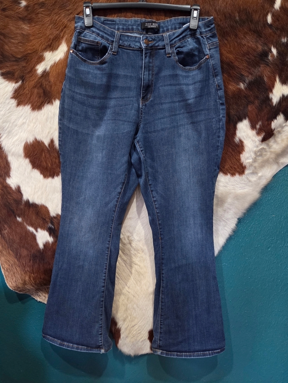 Judy Blue Dark Blue Flare Jeans